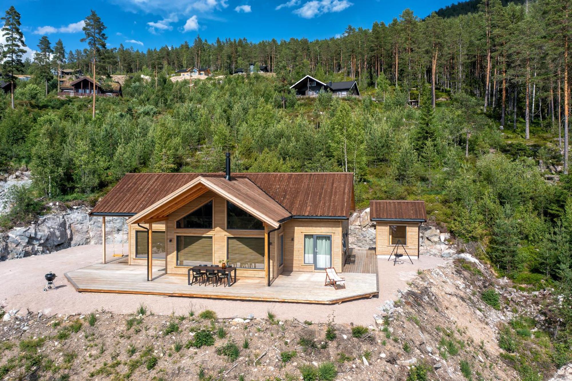 Furuheim Lodge, 4 Seizoenen Vakantiehuis Met Fantastisch Uitzicht Врадал Экстерьер фото