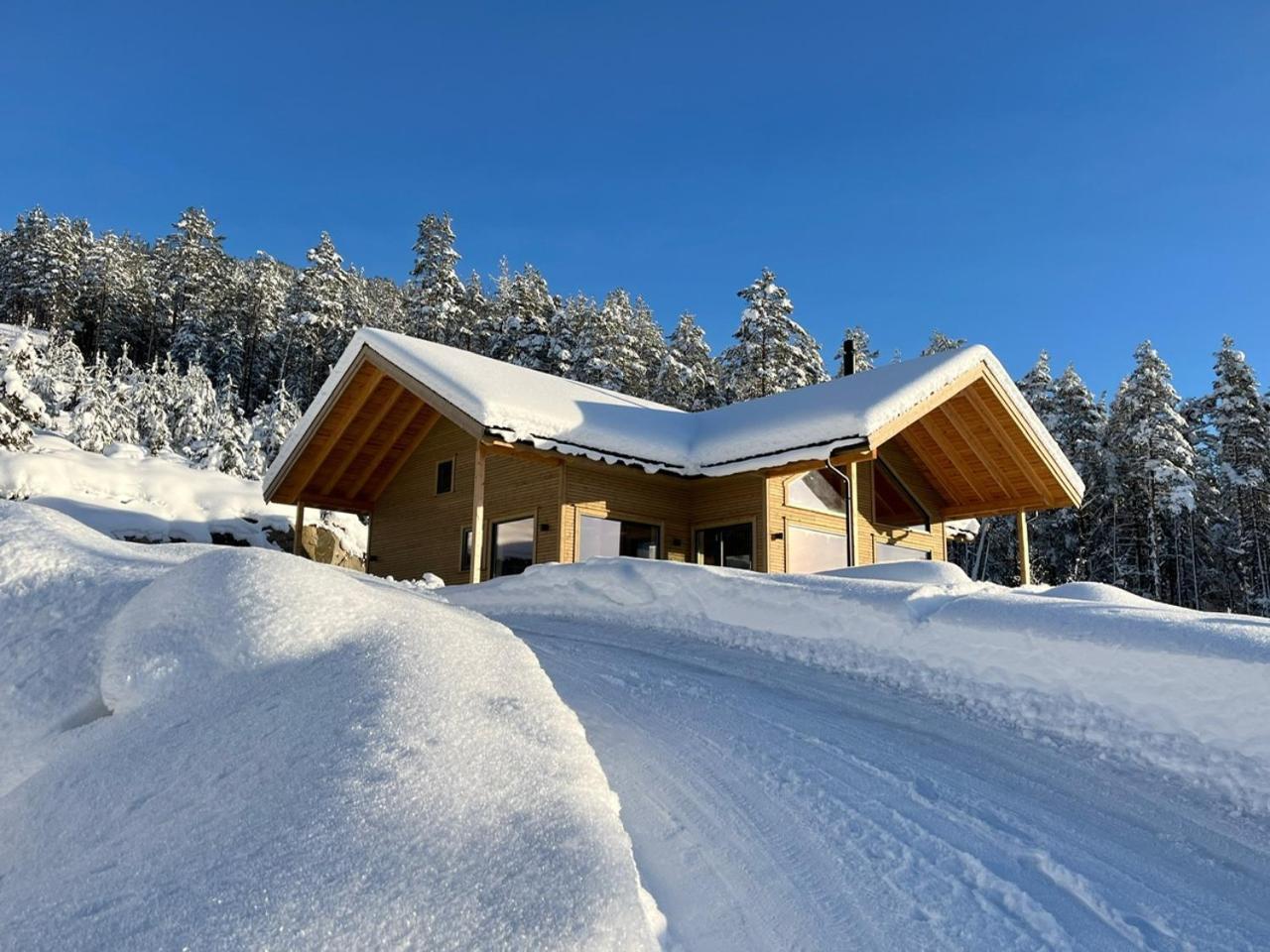Furuheim Lodge, 4 Seizoenen Vakantiehuis Met Fantastisch Uitzicht Врадал Экстерьер фото